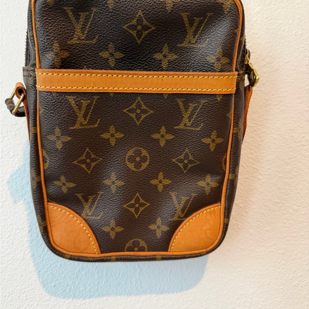 Louis Vuitton Monogram Messenger Bag in Brown and Tan